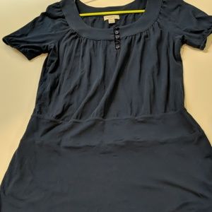Ann Taylor Loft navy dress